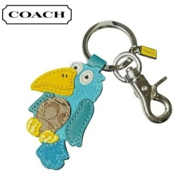 Coach Handbags - Coach Toucan Bird Key FOB Bag Charm zipper pull limited edition collectors item